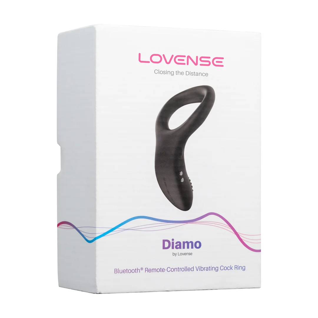 Anello vibrante Diamo con vestibilità confortevole - immagine 1