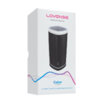 Masturbatore vaginale con telecomando Bluetooth, nero