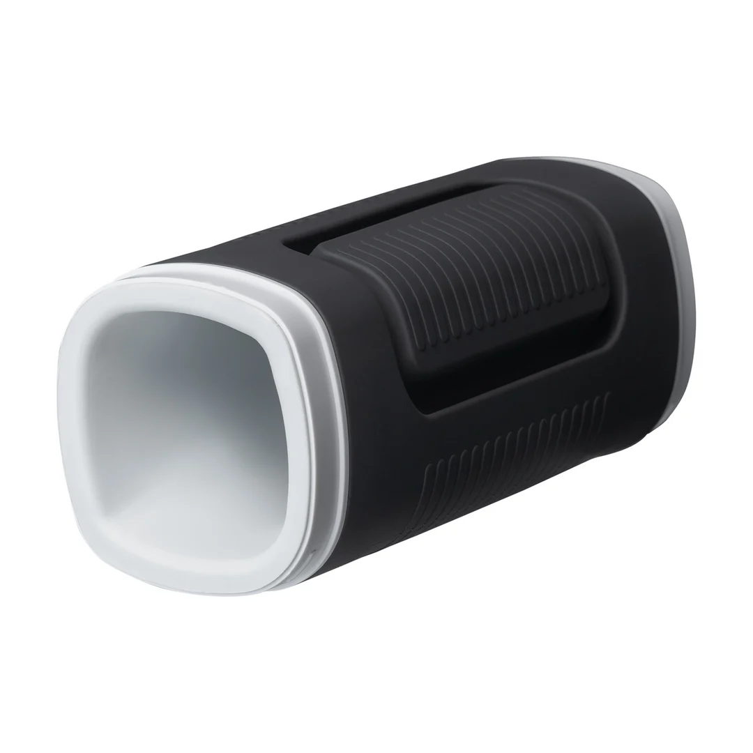 Masturbatore vaginale con telecomando Bluetooth, nero - immagine 4