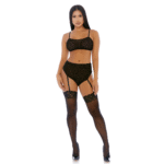 Set lingerie Lustful Leopard con top a canotta - immagine 8