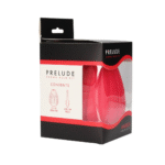 Doccia anale – Kit con bulbo per clistere Prelude, valvola unidirezionale e a flusso lento, rosso – Uomo – Aneros