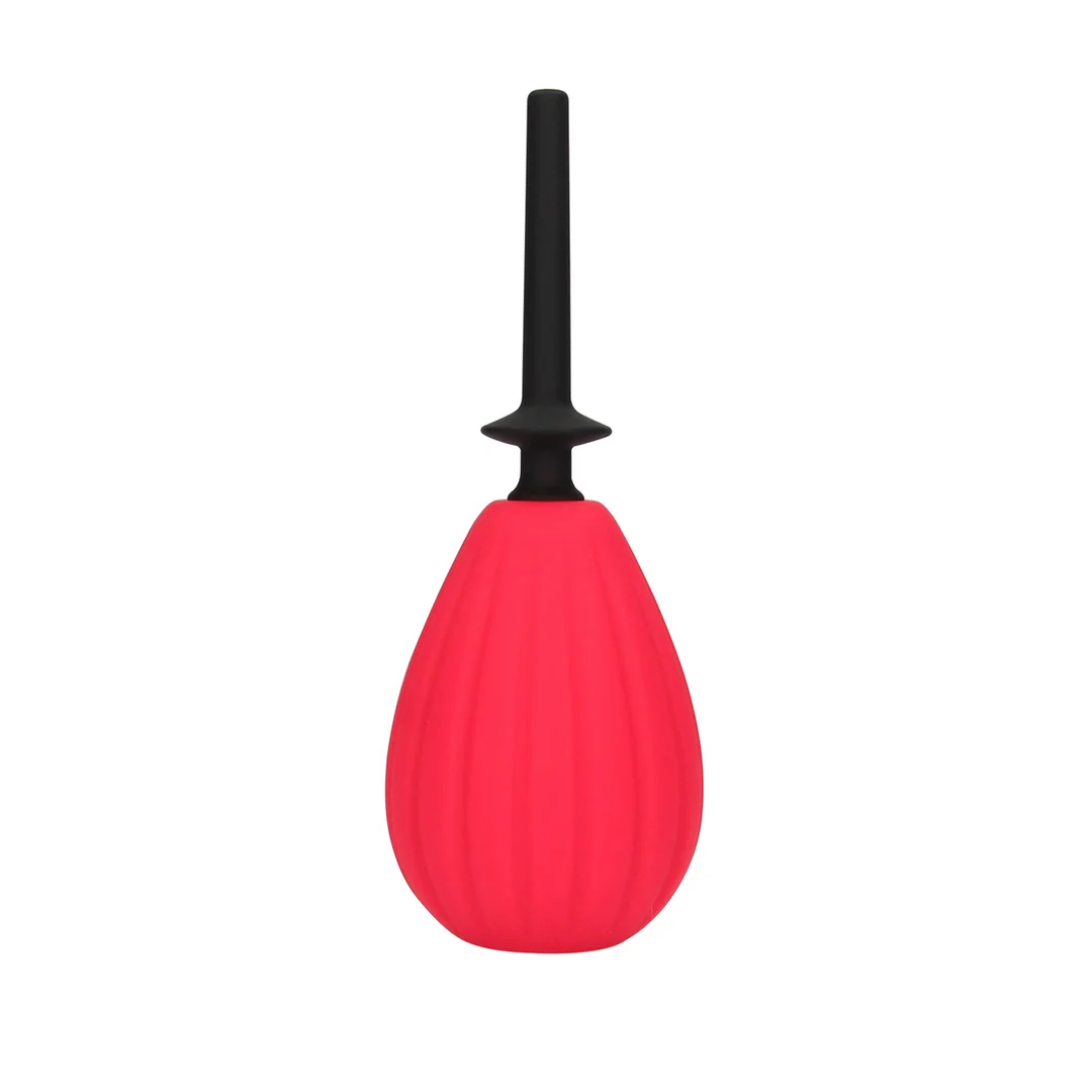 Doccia anale – Kit con bulbo per clistere Prelude, valvola unidirezionale e a flusso lento, rosso – Uomo – Aneros - immagine 5