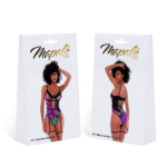 Teddy Mapalé con fantasia floreale nera - immagine 13