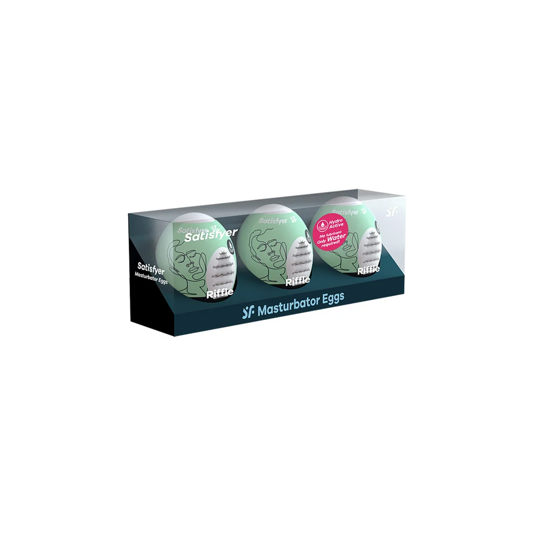 Masturbatore tascabile con texture simile alla pelle – Verde chiaro - immagine 1
