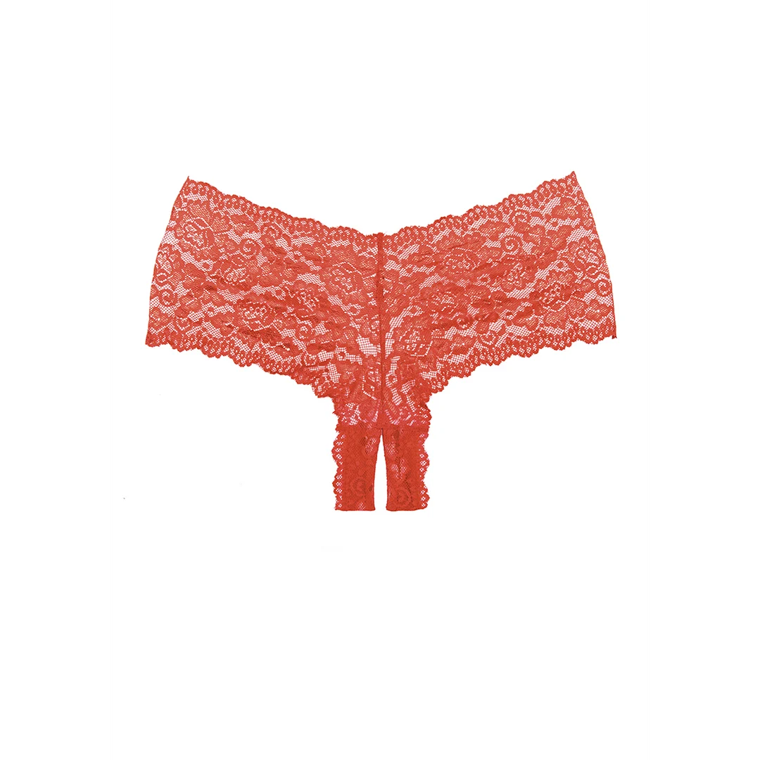 Slip in pizzo senza cavallo Candy Apple - immagine 7