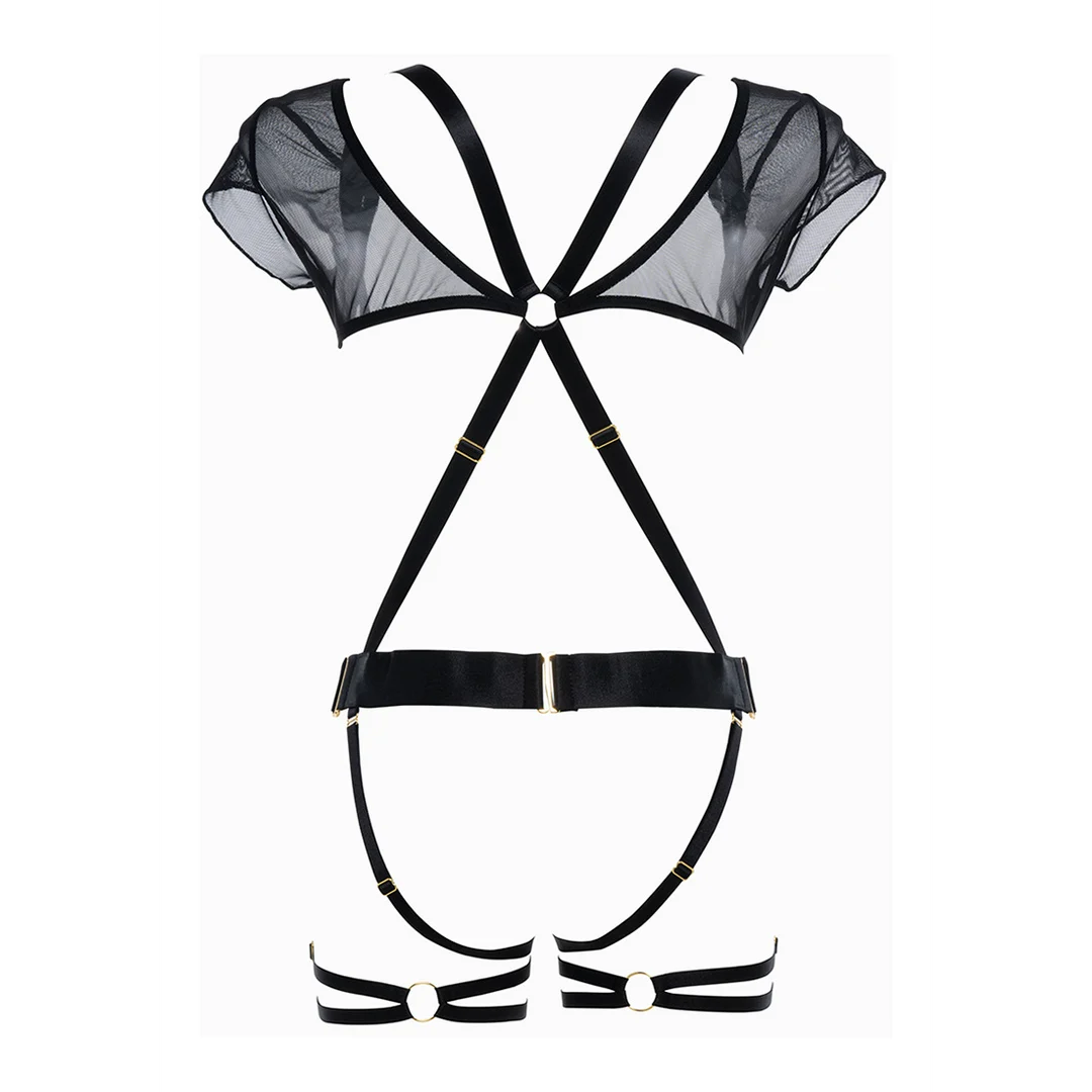 Teddy con reggicalze Allure St. Tropez Babe - immagine 4