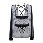 Set harness Sweet Little Lies con mantellina removibile - immagine 4
