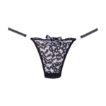 Perizoma Allure in pizzo nero - immagine 2