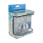 Wand vibrator con tubo a noppen morbide – Mastubator Aansluiting XR Brands