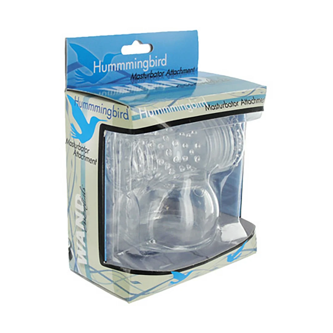 Wand vibrator con tubo a noppen morbide – Mastubator Aansluiting XR Brands - immagine 1
