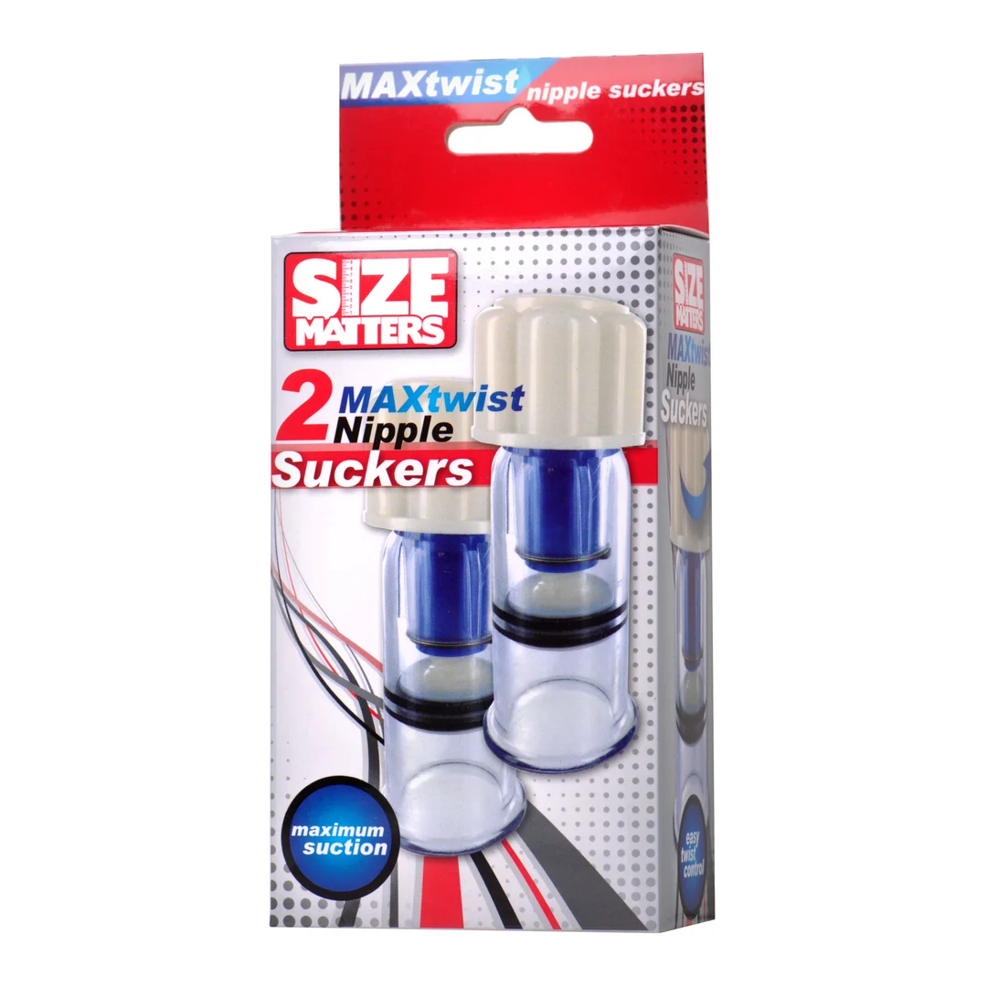 Ventose per capezzoli Max Twist di XR Brands - immagine 1