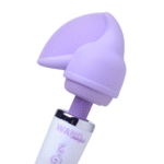 Vibratore wand con punta morbida in silicone Flutter Tip XR Brands - immagine 6
