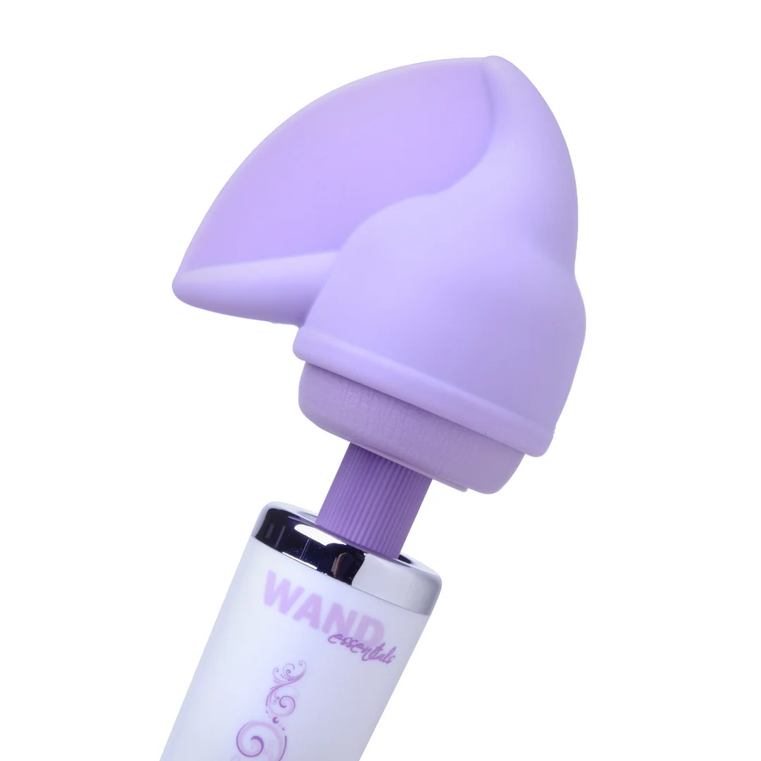 Vibratore wand con punta morbida in silicone Flutter Tip XR Brands - immagine 6