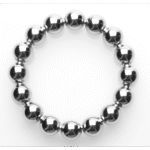 Anello fallico non vibrante con perline, M/L - immagine 3