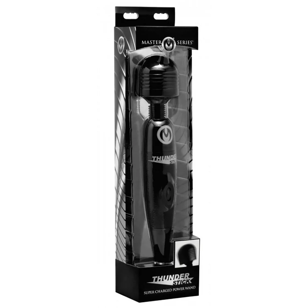 Wand vibrator con velocità variabile e vibrazioni intense, XR Brands Thunder Stick XR Brands - immagine 1