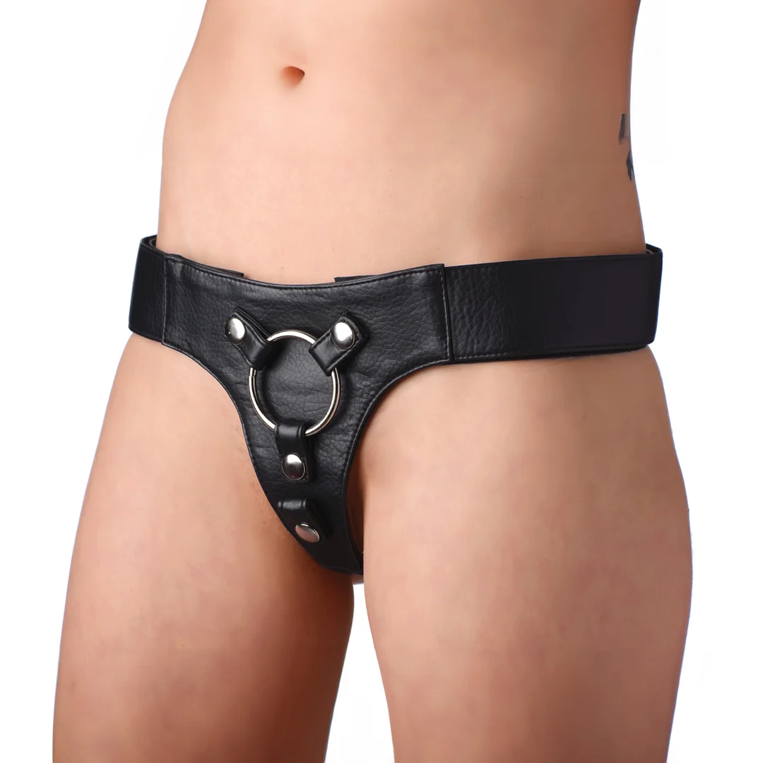 Strap on con fascia regolabile – Imbracatura strap on con cintura larga - immagine 2