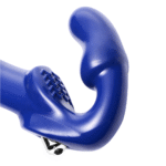 Vibratore senza fasce, strap on vibrante con punta per il punto G, XR Brands - immagine 5