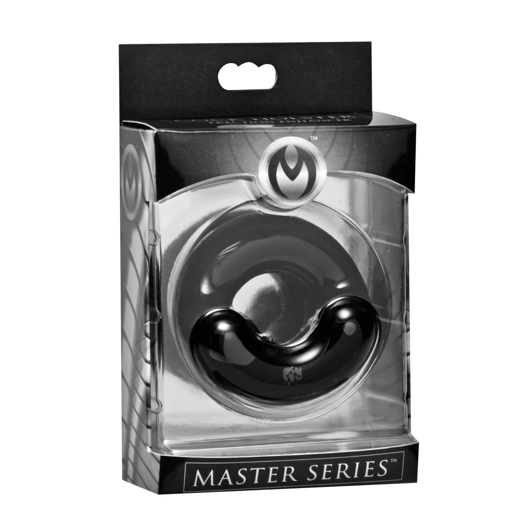 AE351-BLACK-2 Gabbia di castità per il pene con doppio foro – Chastity Penis Cage - immagine 1