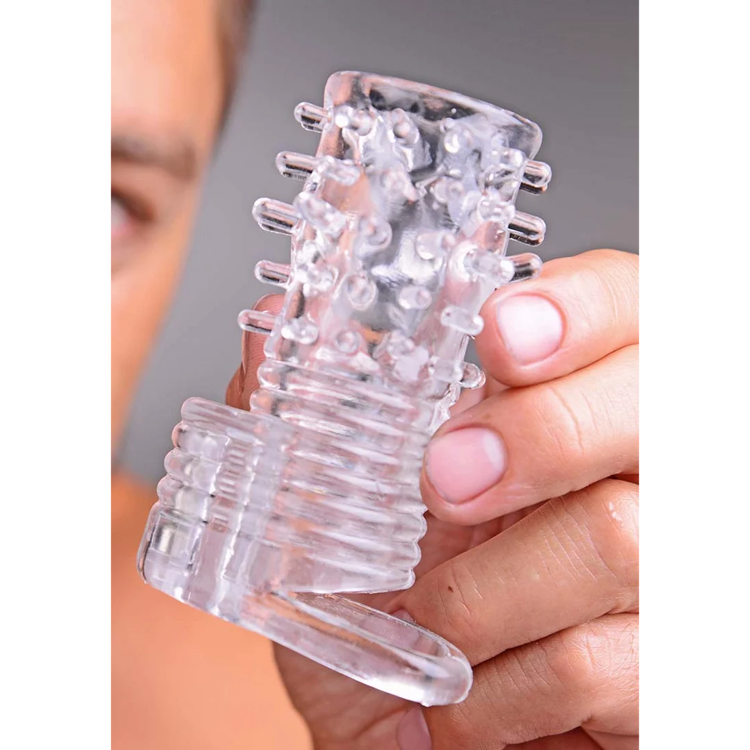 Guaina vibrante testurizzata per il pene XR Brands - immagine 4