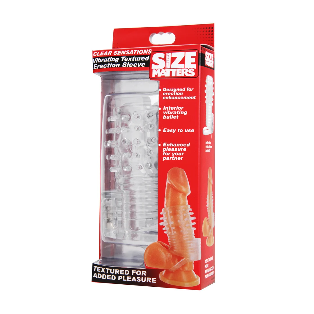 Guaina vibrante testurizzata per il pene XR Brands