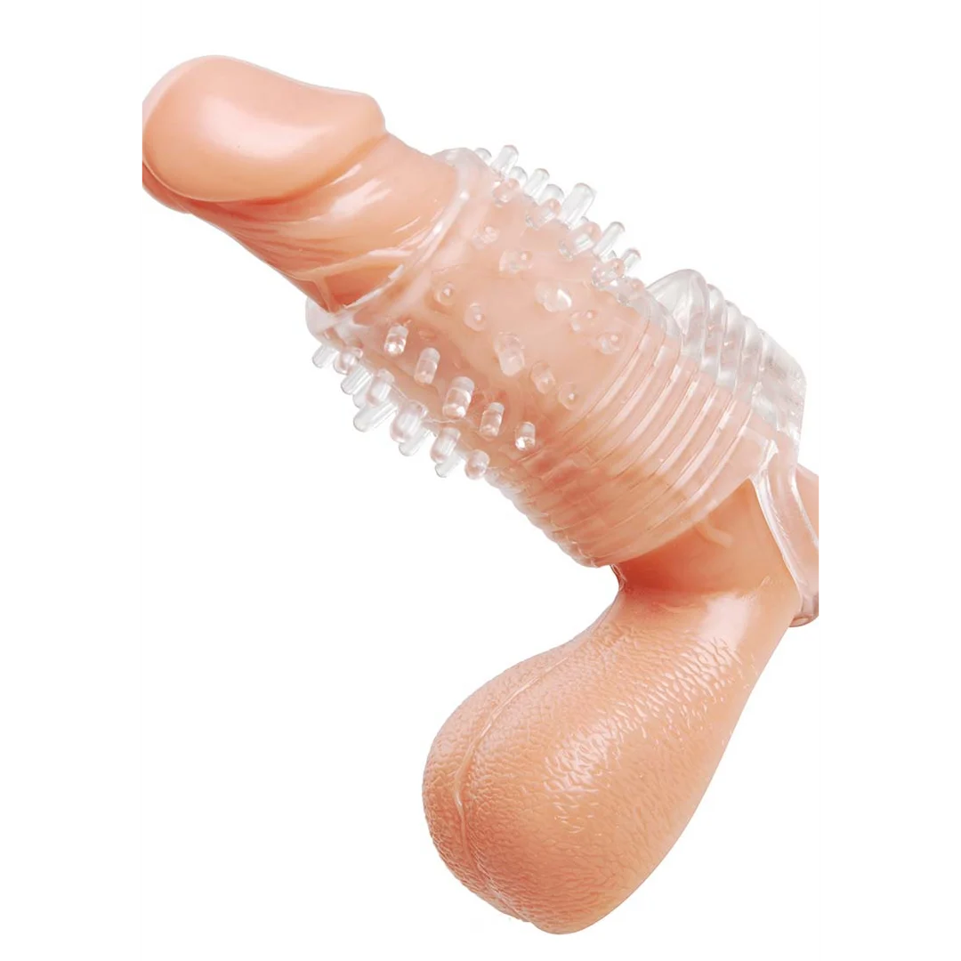 Guaina vibrante testurizzata per il pene XR Brands - immagine 2