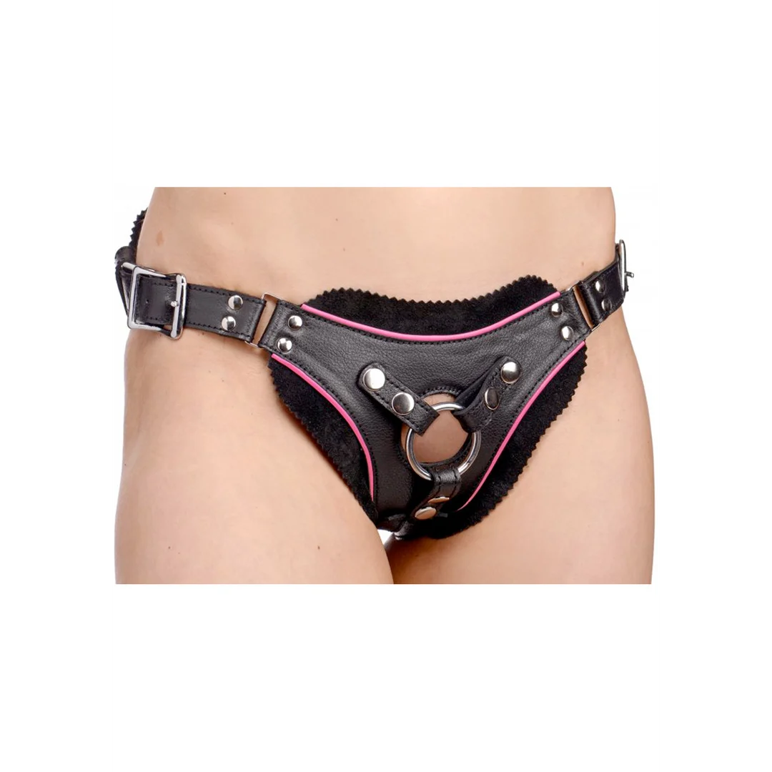 Imbracatura strap on a vita bassa Flamingo - immagine 3