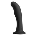 Strap on con punta curva – Dildo in silicone - immagine 4