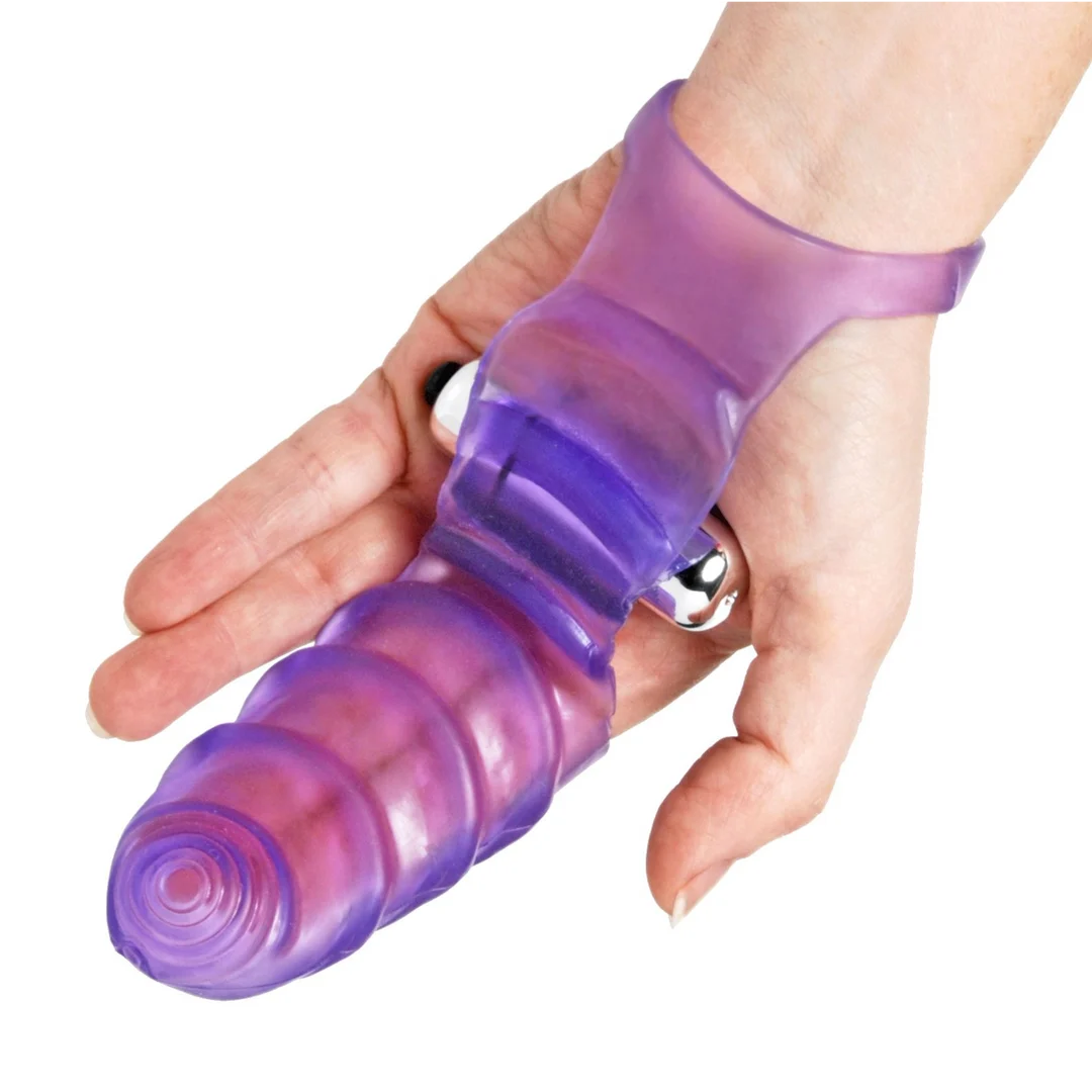 XR Brands Doppio vibratore da dito - immagine 2