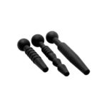 XR Brands Dark Rods, set di plug uretrali in silicone - immagine 4
