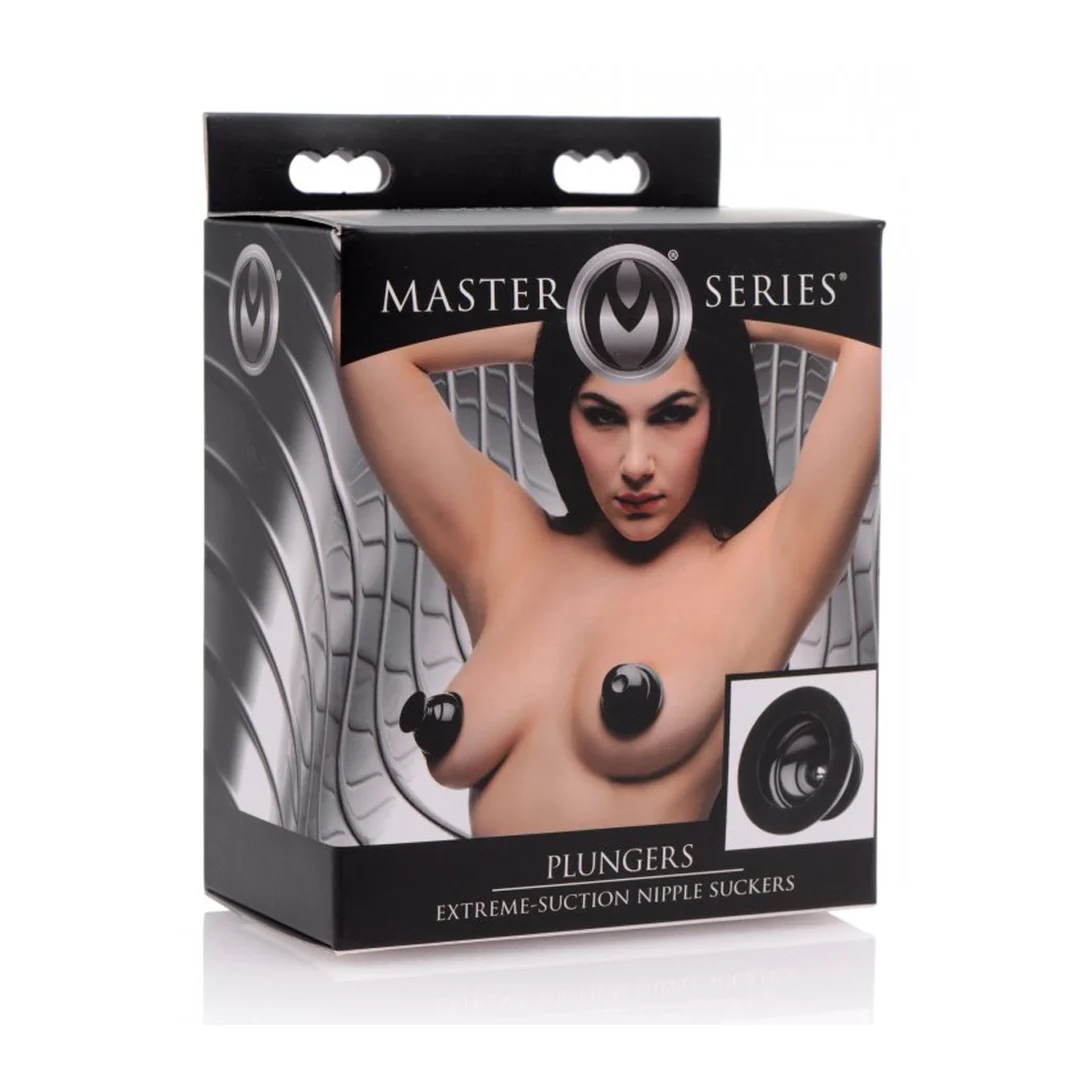 Ventose in silicone XR Brands Pompers Extreme Suction per capezzoli - immagine 1