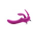 Vibratore senza imbracatura con tripla stimolazione per chi lo indossa e il partner: Regal Rider XR Brands - immagine 5