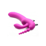 Vibratore senza imbracatura con tripla stimolazione per chi lo indossa e il partner: Regal Rider XR Brands - immagine 4