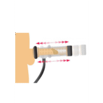XR Brands Textured Melker Cilindro - immagine 4