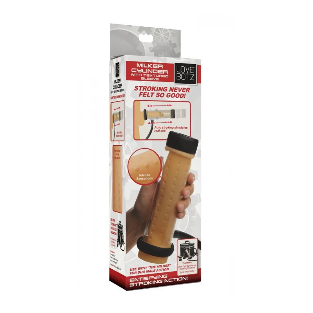 XR Brands Textured Melker Cilindro - immagine 1