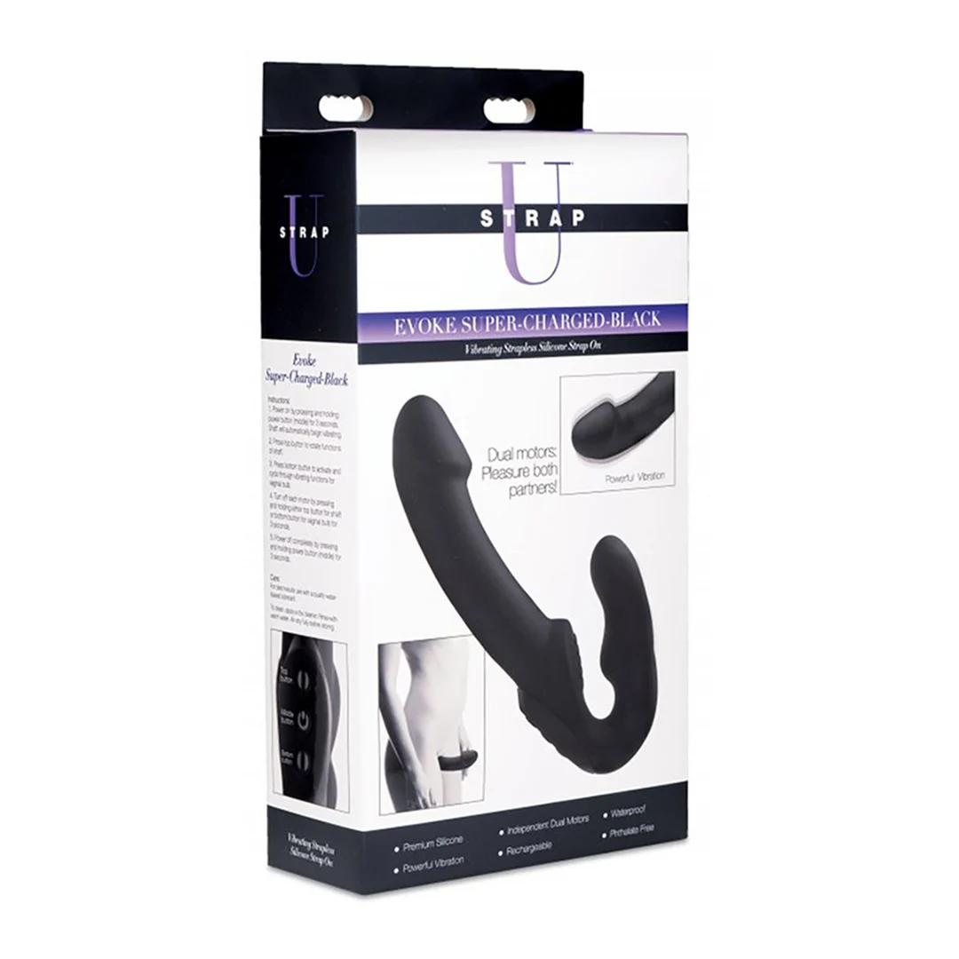 XR Brands Evoke Super Charged strapless dildo