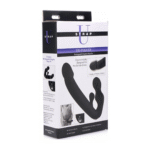 Vibratore senza imbracatura, doppio motore e 7 modalità, XR Brands Tri Volver XR Brands