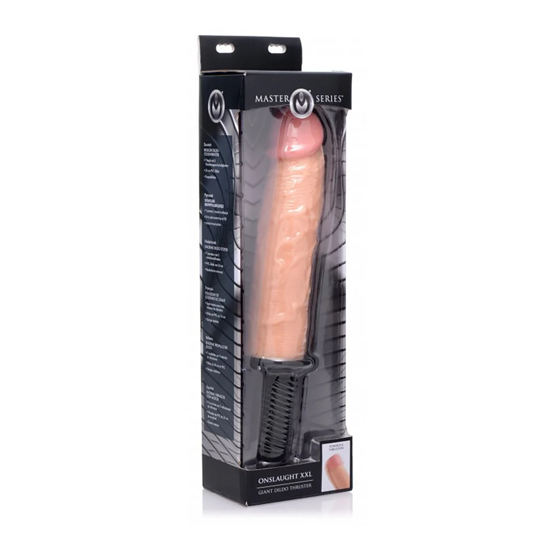 Dildo vibrante XXL Onslaught di XR Brands - immagine 1