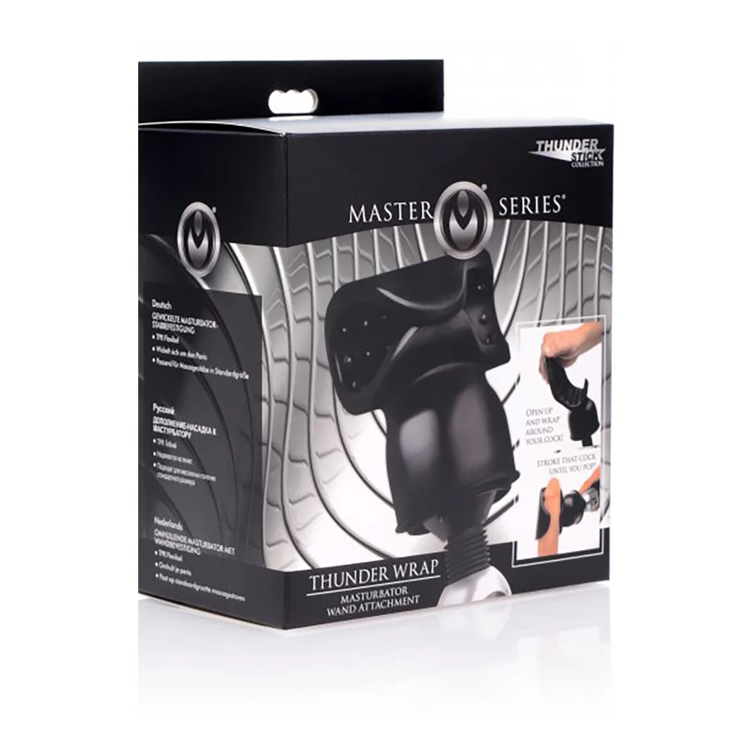 Vibratore wand con design a perle – Thunder Wrap XR Brands - immagine 1
