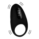 Anello vibrante per il pene con 4 velocità, anello vibrante con telecomando - immagine 6