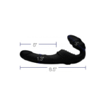 XR Brands Pro Rider, dildo indossabile senza imbracatura - immagine 5