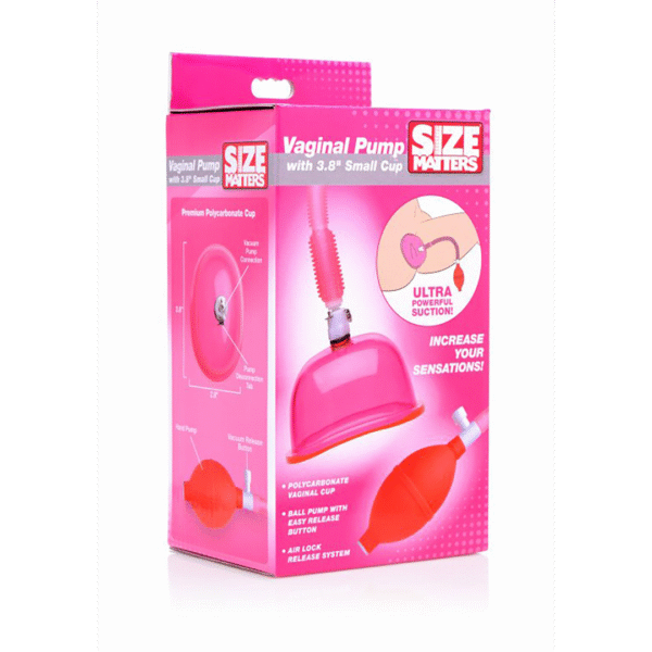 Pompa vaginale XR Brands Size Matters con coppa piccola
