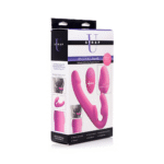 XR Brands Evoke Ergo Fit, dildo strap on senza imbracatura