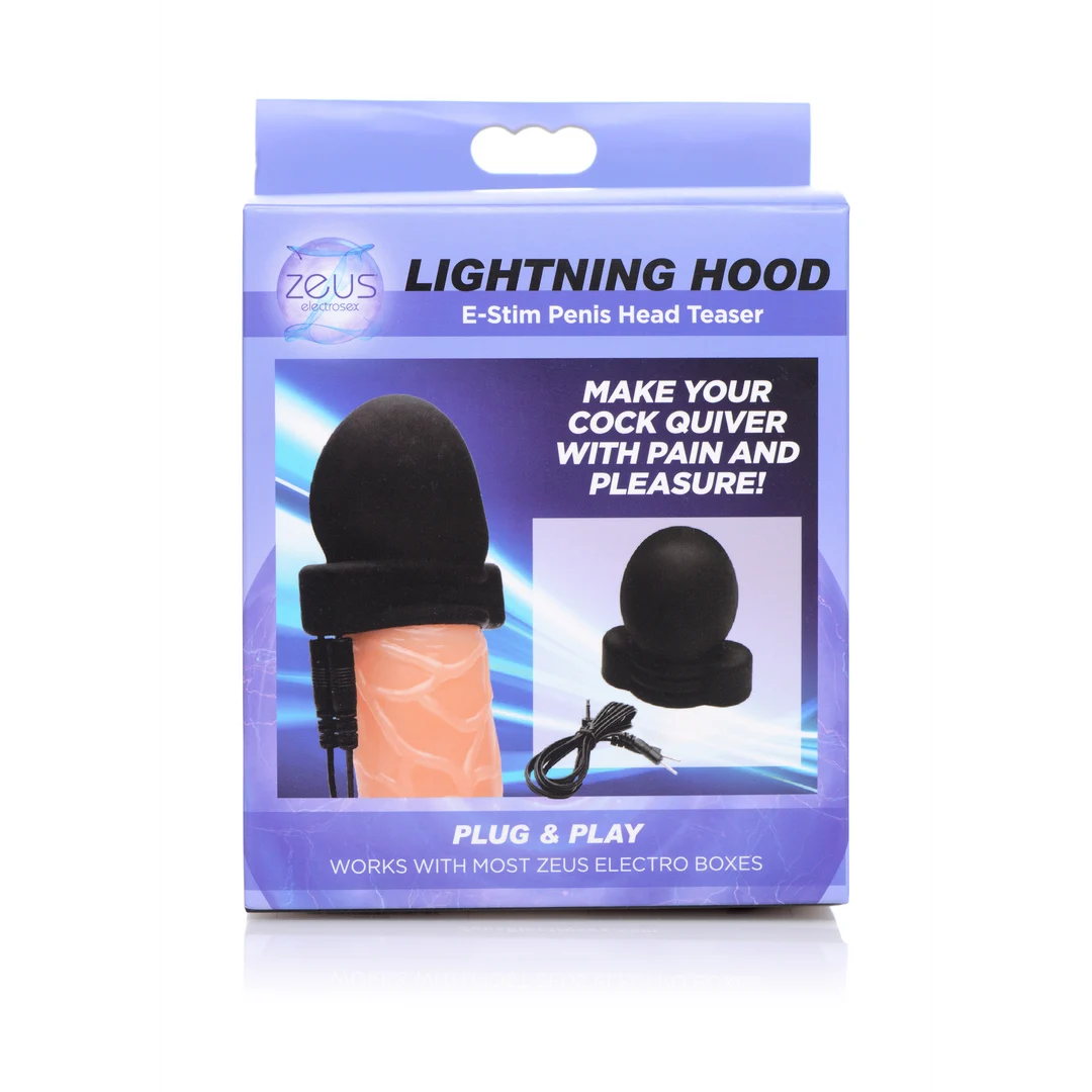 Lightning Hood E Stim: accessorio stimolante per il glande - immagine 1