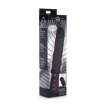 Vibratore realistico con vibrazione e movimento automatico di spinta, nero, XR Brands