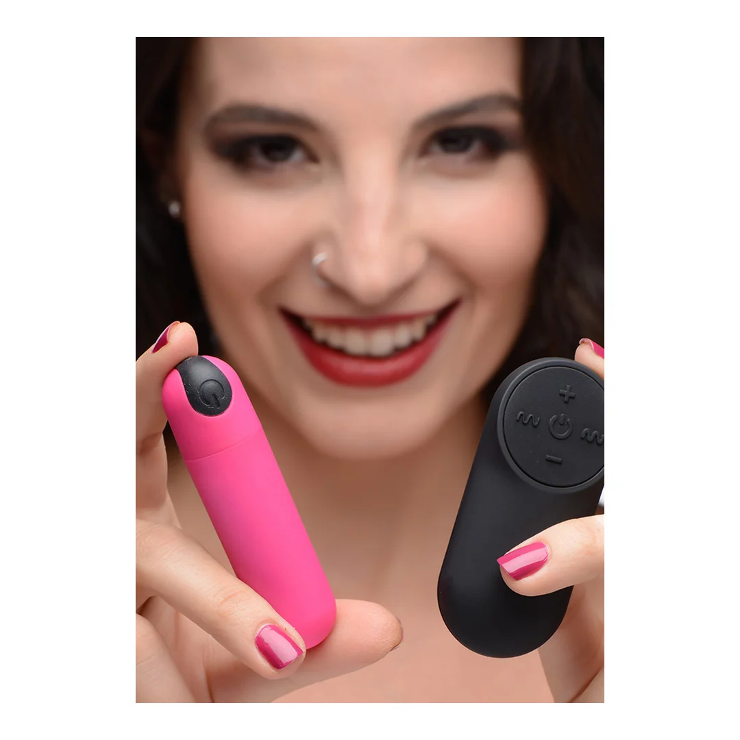 Vibratore bullet XR Brands con telecomando - immagine 12