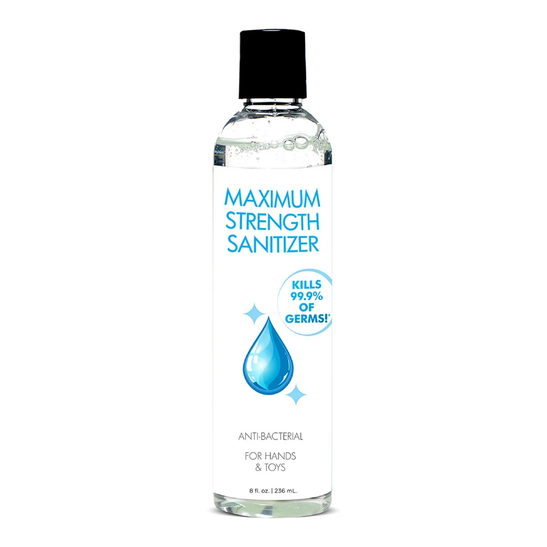 Detergente per toy: igienizzante ad azione massima per mani e toy, neutro rispetto al genere, XR Brands, 8 fl oz / 236 ml - immagine 4