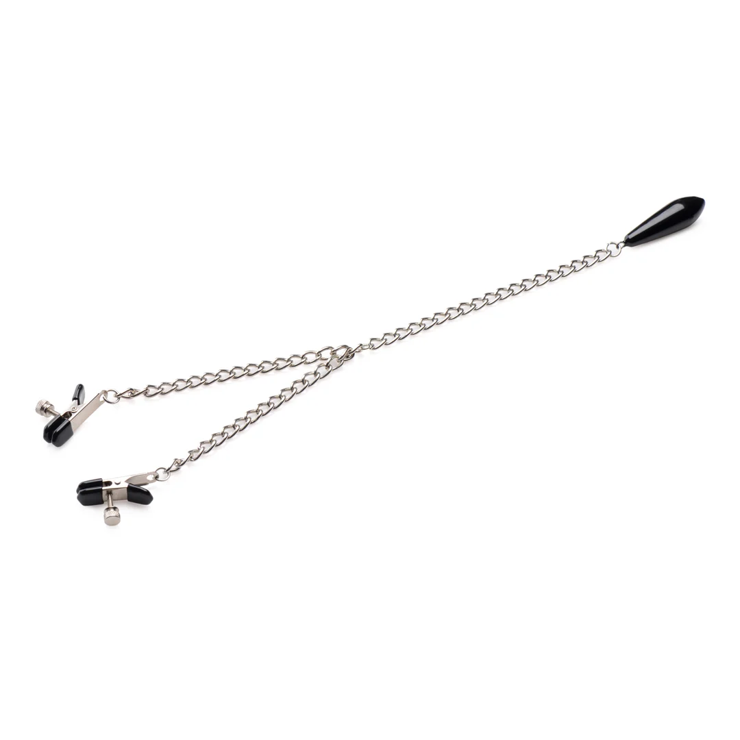 Pinze per capezzoli XR Brands Titty Taunter con sfera zavorrata - immagine 4