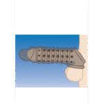 Penis sleeve XR Brands con texture - immagine 9