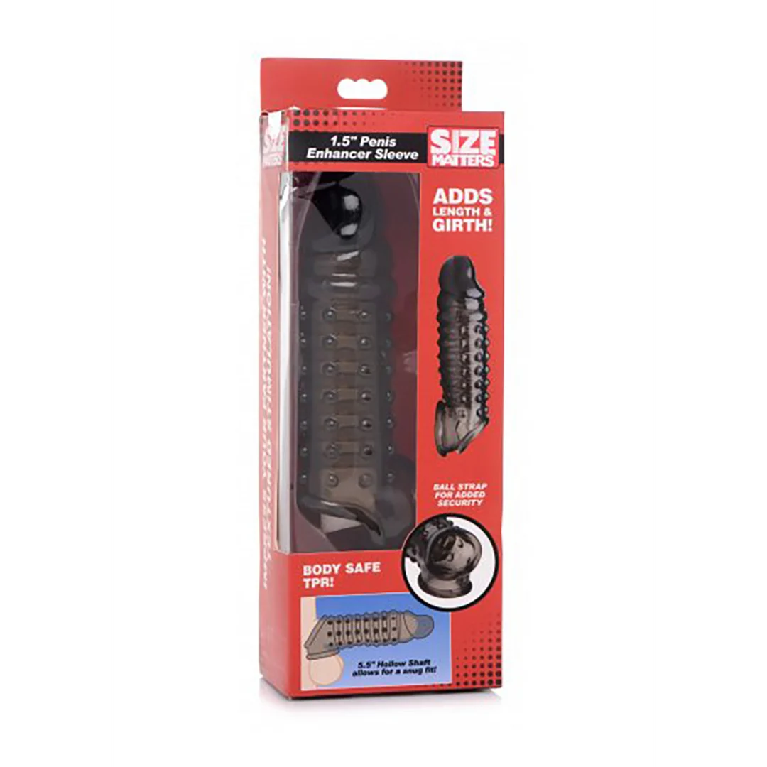 Penis sleeve XR Brands con texture - immagine 7