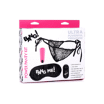 Power Panty con slip in pizzo, pallina vibrante e benda